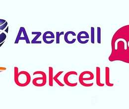 Qoşa nömrə Azercell Bakcell Nar (050) /(055)/ (077)  552-87-67