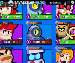 Brawl stars hesab