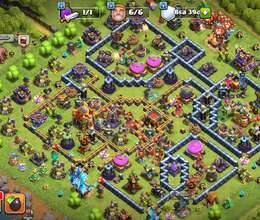Clash of clans 217 level hesab