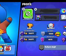 Brawl Stars hesab 56K