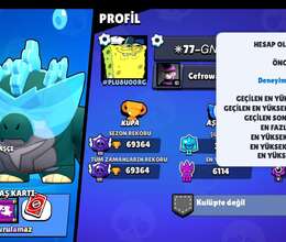 Brawl Stars hesab satışı.