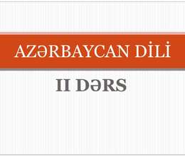 Azərbaycan fənni üzrə hazırlıq.
