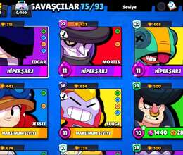 Brawl Stars Hesabi Hesabda 540 elmas var