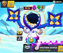 Brawl Stars Hesabda 540 elmas var