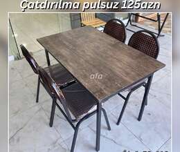 Masa ve oturacaqlar