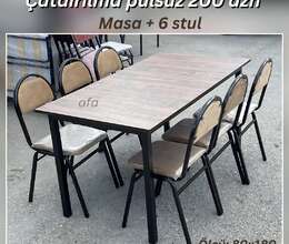 Masa ve oturacaqlar
