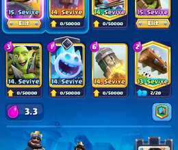 Clash Royale 9k kupa hesap