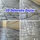 3D Dekorativ Daşlar
