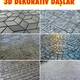3D Dekorativ Daşlar