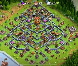 Clash of Clans Bb 16 Max Hesab