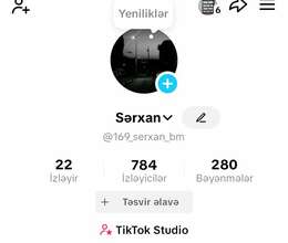Tik tok hesab