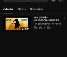 Youtube Hesabı Satışı