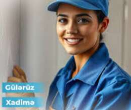 Təmizlik işləri görürəm 