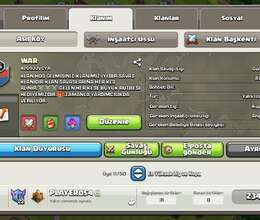 Clash of clans klanı satılır