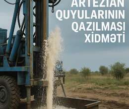 Artezian Quyularinin qazılması 