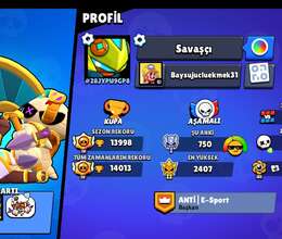 Brawl stars hesap