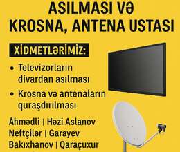 Televezorun Divardan Asilması Xidməti 