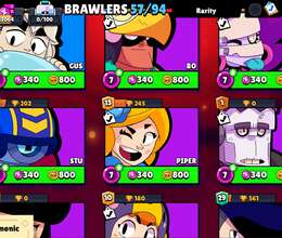 Brawl stars hesabı satılır 56 karakter ınanılır. 13000 k kupa