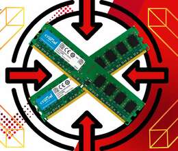 Pc ramı"Crucial DDR2 2GB"