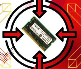 Noutbuk ramı"Crucial DDR1 1GB"