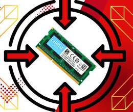 Noutbuk ramı"Crucial DDR3 4GB"