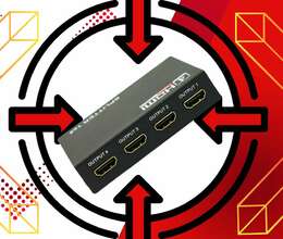 4K HDMI Splitter – 4 portlu