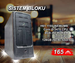 Ofis üçün Kompüterlər Super Power DDR3 H61 1155 Core i5 3470