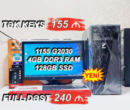 Ofis üçün Kompüterlər Sarko DDR3 H61 1155 Pentium G2030