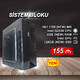 Ofis üçün Kompüterlər Sarko DDR3 H61 1155 Pentium G2030