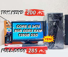 Ofis üçün Kompüterlər Sarko DDR3 H61 1155 Core i5 3470