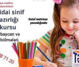 İbtidai sinif hazırlığı 