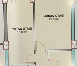 Satılır Yeni tikili, 68m², 2-Otaqlı