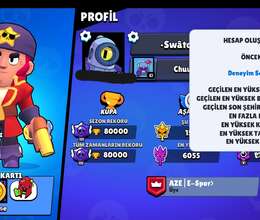 Brawl stars 80.000 kupa hesab