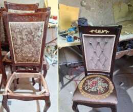 Stul yumşaq mebel təmiri