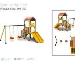 Uşaq oyun kompleksi satılır