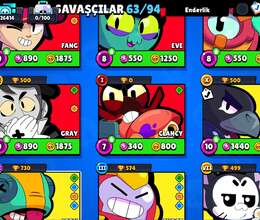 Brawl stars 26k hesab 