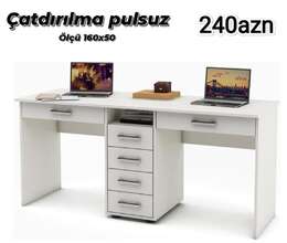 2nəfərlik yazı masası 