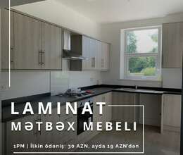Mətbəx mebeli laminat kreditlə 