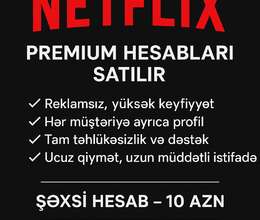 Netflix hesab satışları