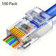 100 ədəd RJ45 Cat6 Keçidli Konnektor