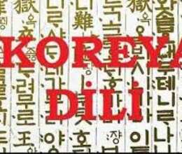 Koreya dili kursları. 