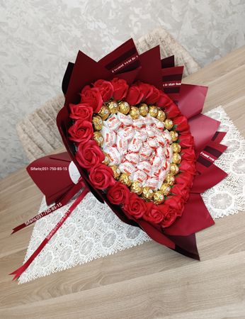 Sokolad Buketi — Sifarişle Hazırlanan Hədiyyə