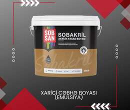  Sobsan fasad Boyası (emusiya) 25 kq lıq.