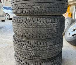 Toyota prado təkərləri Dunlop AT20 Grandtrek 265/65/17.