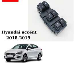 Hyundai accent 2018-19 üçün şüşə qaldıran knopka blok satılı