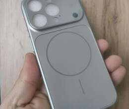 "Apple iPhone 15 Pro to 17 Pro" Natural Titanium arxalığı