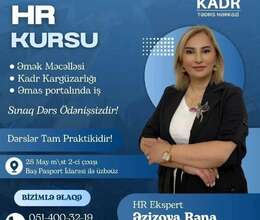 İnsan Resurslarının idarə edilməsi- HR Kursu