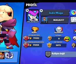 BRAVL STARS17.000kupa(hesab)