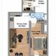 Satılır Yeni tikili, 57m², 1-Otaqlı