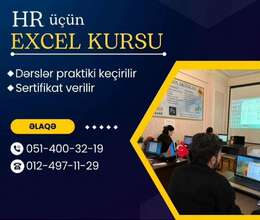 HR Üçün Praktiki Excel Kursu – Kadr Tədris Mərkəzində!